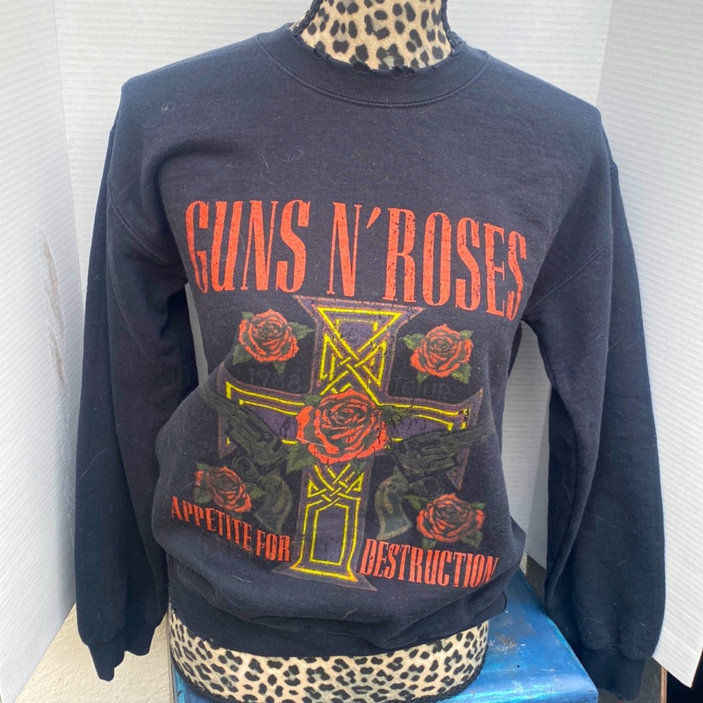 GUNS ‘N ROSES Distressed Sweatshirt